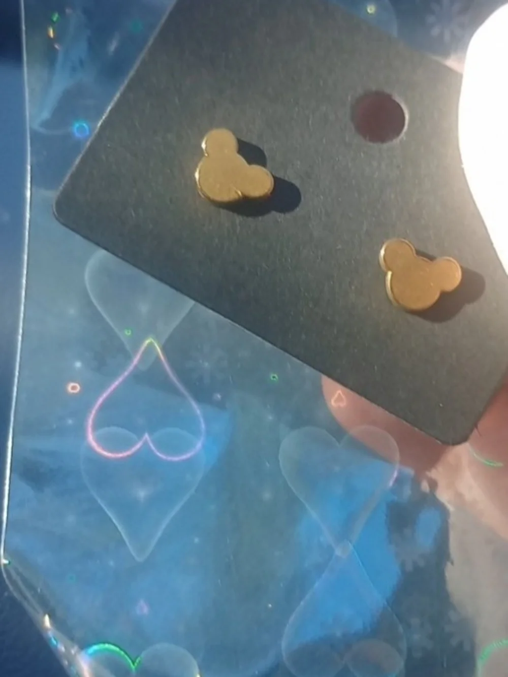 $8 Each Or Bundle 5/$20 Gold Mickey Head Stud Earrings